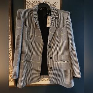 Ivy park houndstooth blazer size large